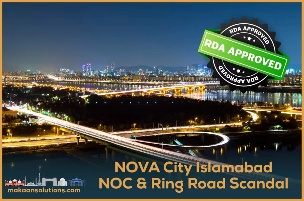 Nova City Islamabad RIng Road Scandal