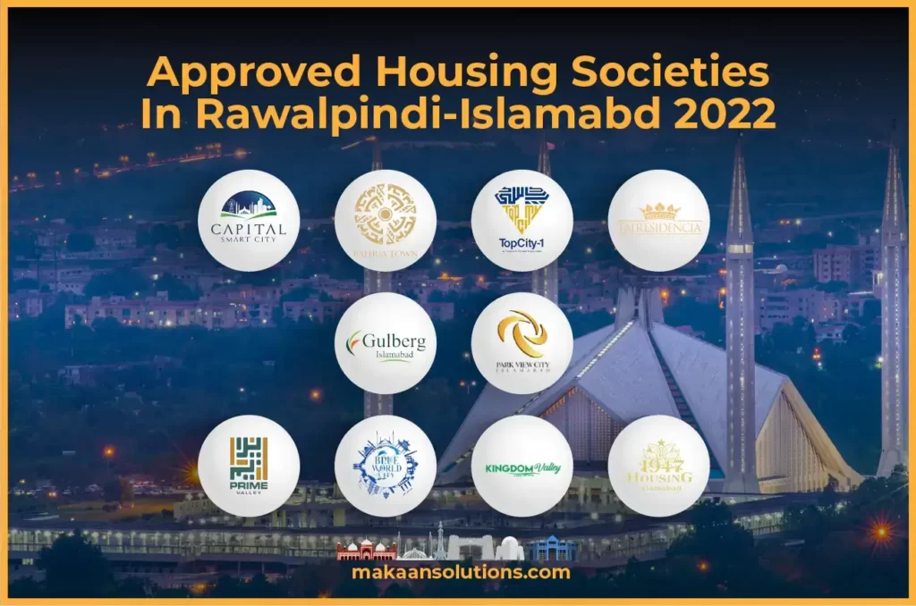 Approved Housing Societies In Rawalpindi Islamabad 2022 blog