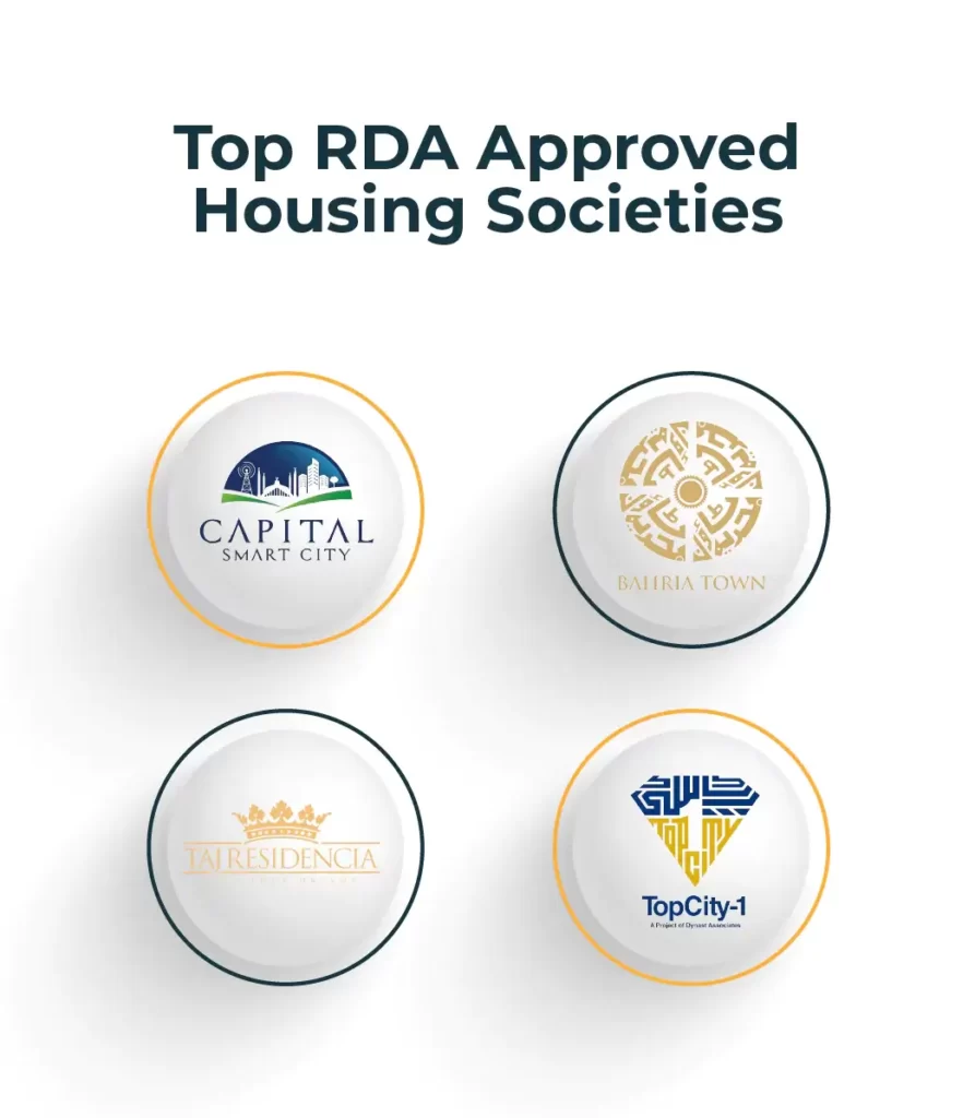 RDA Approved housing societies