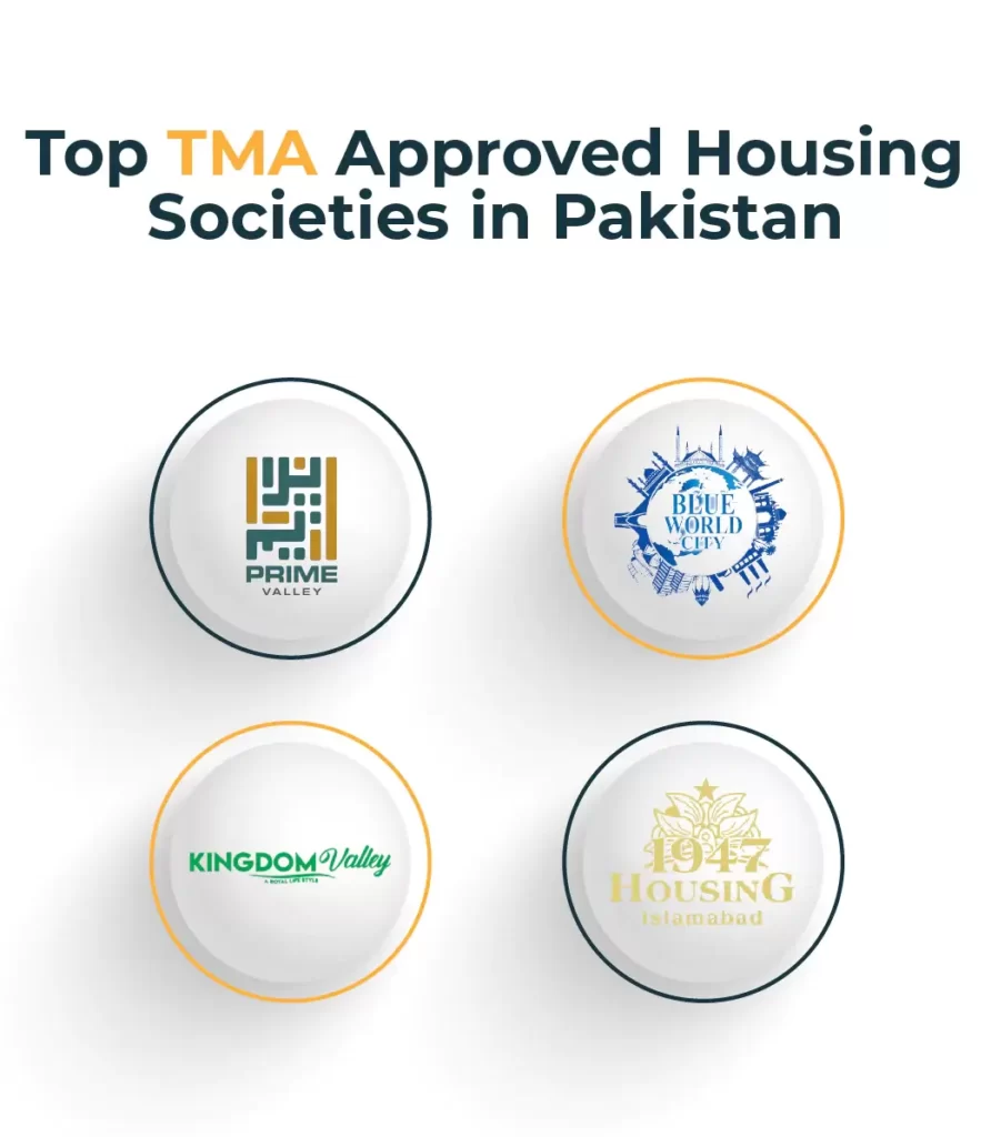 TMA Approved housing societies