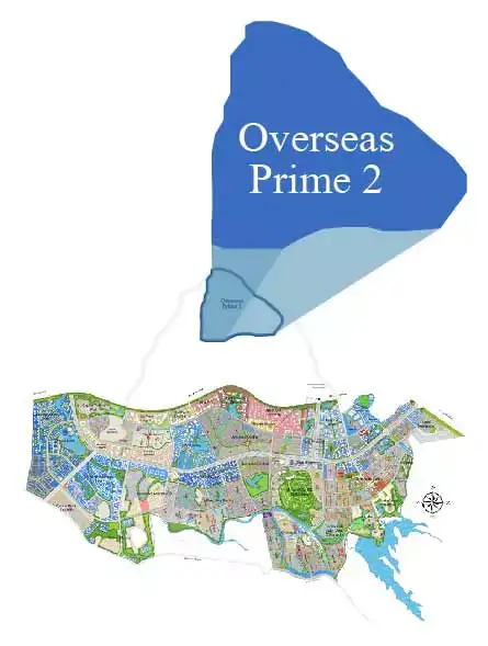 Capital Smart City Overseas Prime 2 Block Location