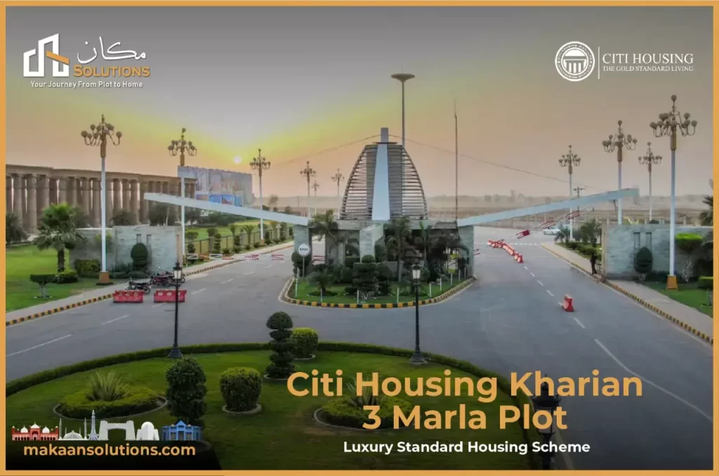 Citi Housing Kharian 3 Marla Plots