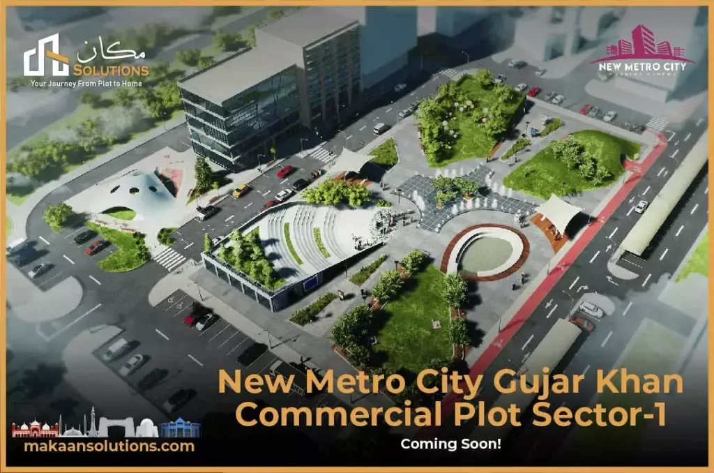 New Metro City Gujar Khan Commercial Plot Sector 1 blog