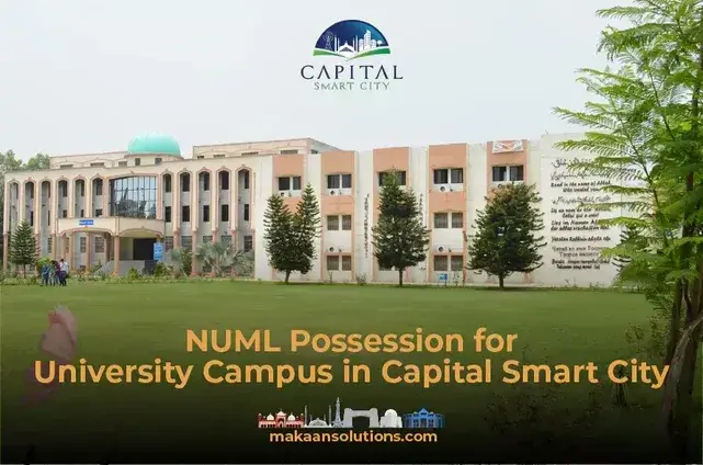 NUML Possession for University Campus in Capital Smart City