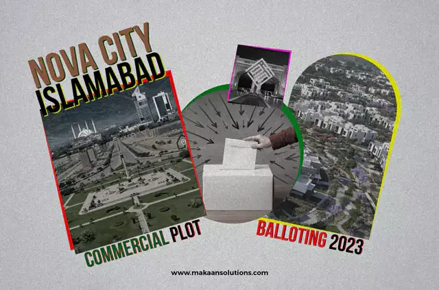 Nova City Islamabad Commercial Plot Balloting 2023