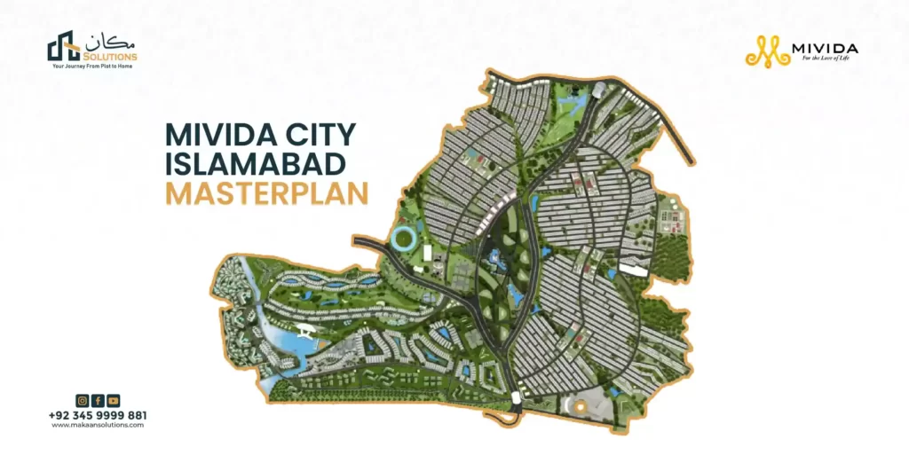 Mivida City Islamabad Master plan
