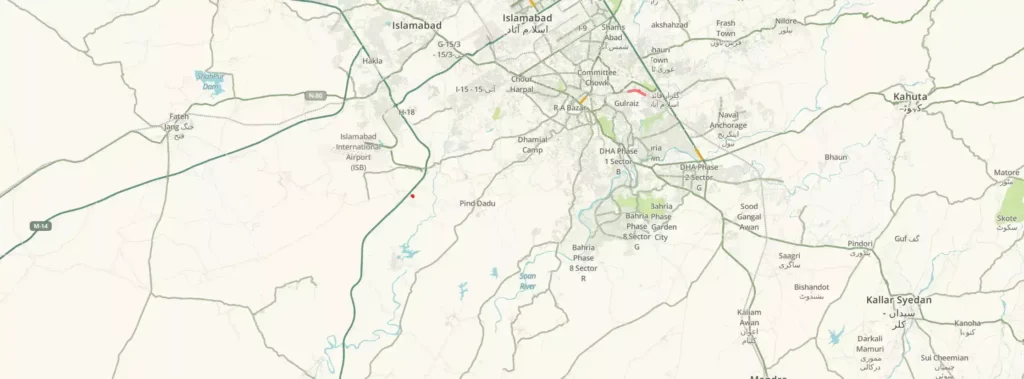 Tulip Enclave Islamabad Google Map