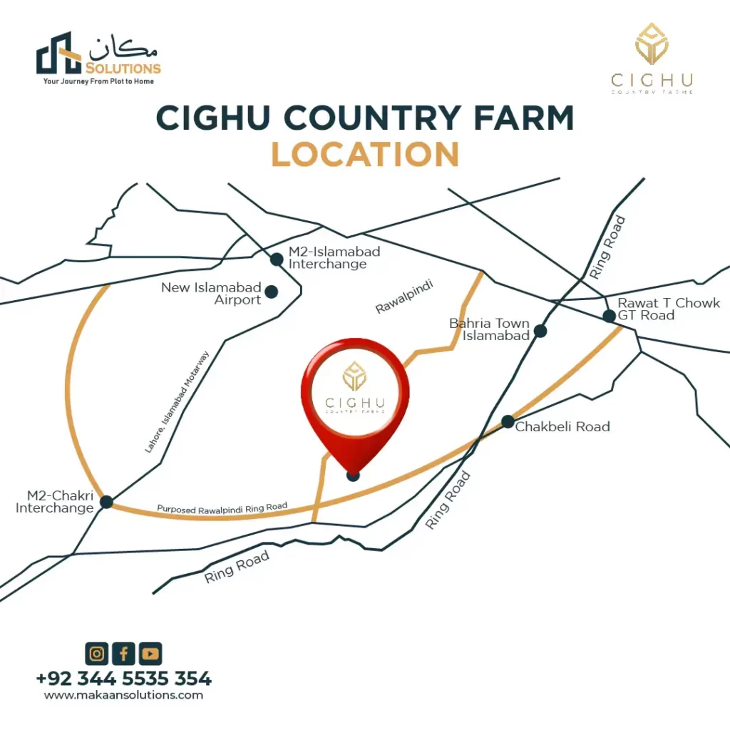 Cighu Country Farms Islamabad location