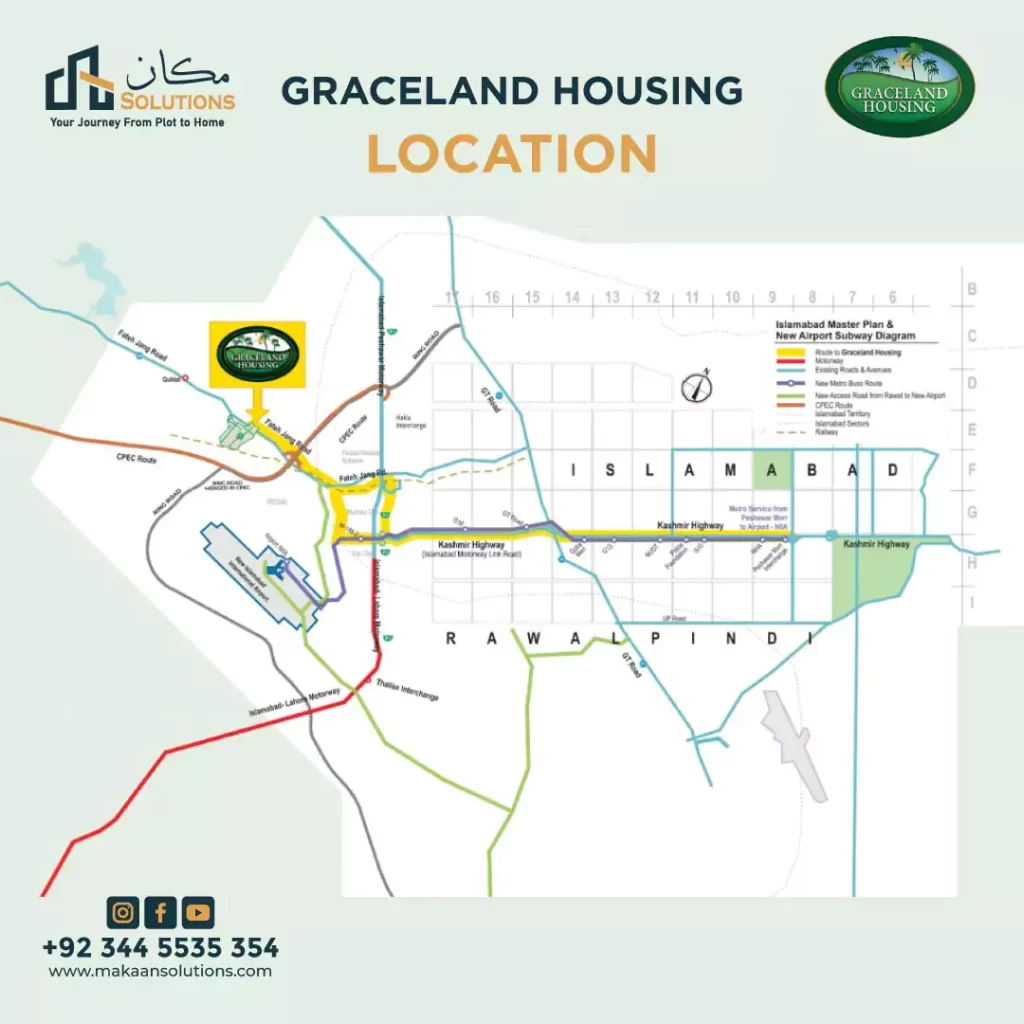 graceland housing islamabad location