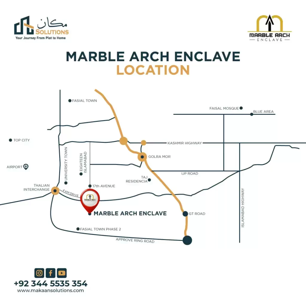 Marble Arch Enclave location