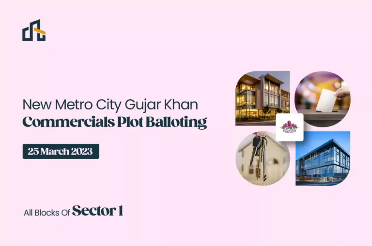 New Metro City Gujar Khan Commercials Master Ballot 25th March 2023