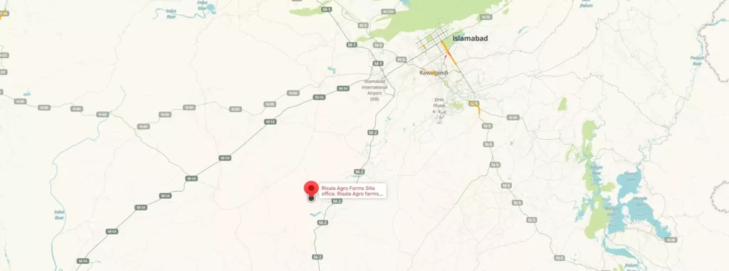 Risala Agro Farms Google Map Location Image
