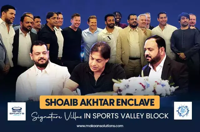 Shoaib Akhtar Enclave, blue world city sports valley