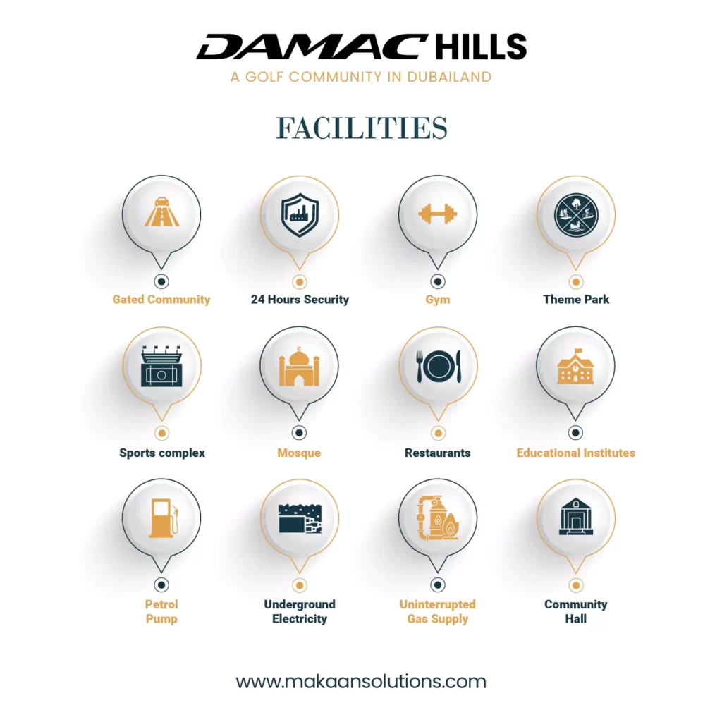 damac hills facilities
