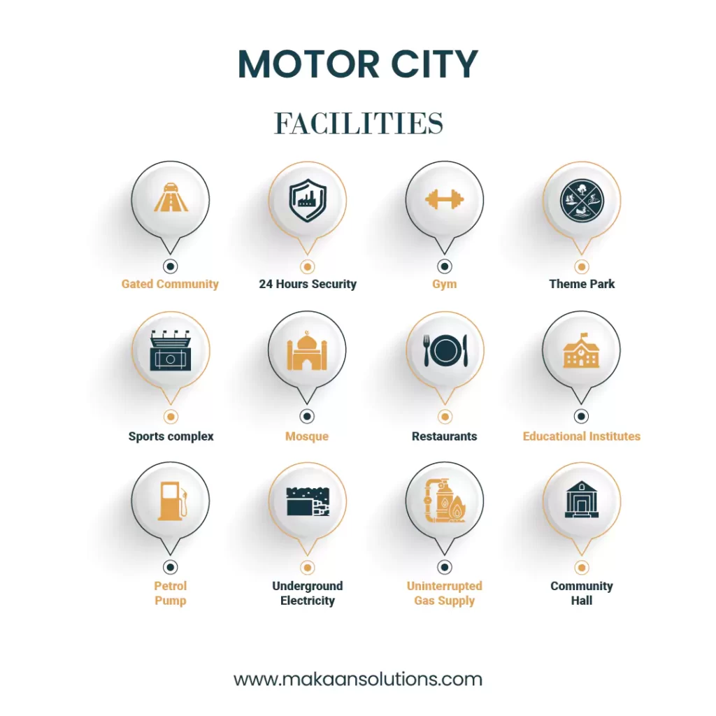 dubai motor city facilities