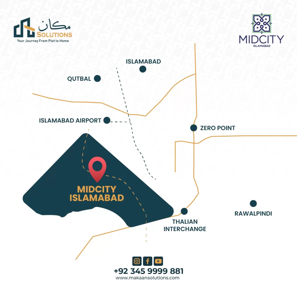 Mid City Islamabad - Location Map & Payment Plan 2023