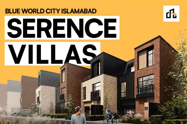 serene villas blue world city islamabad