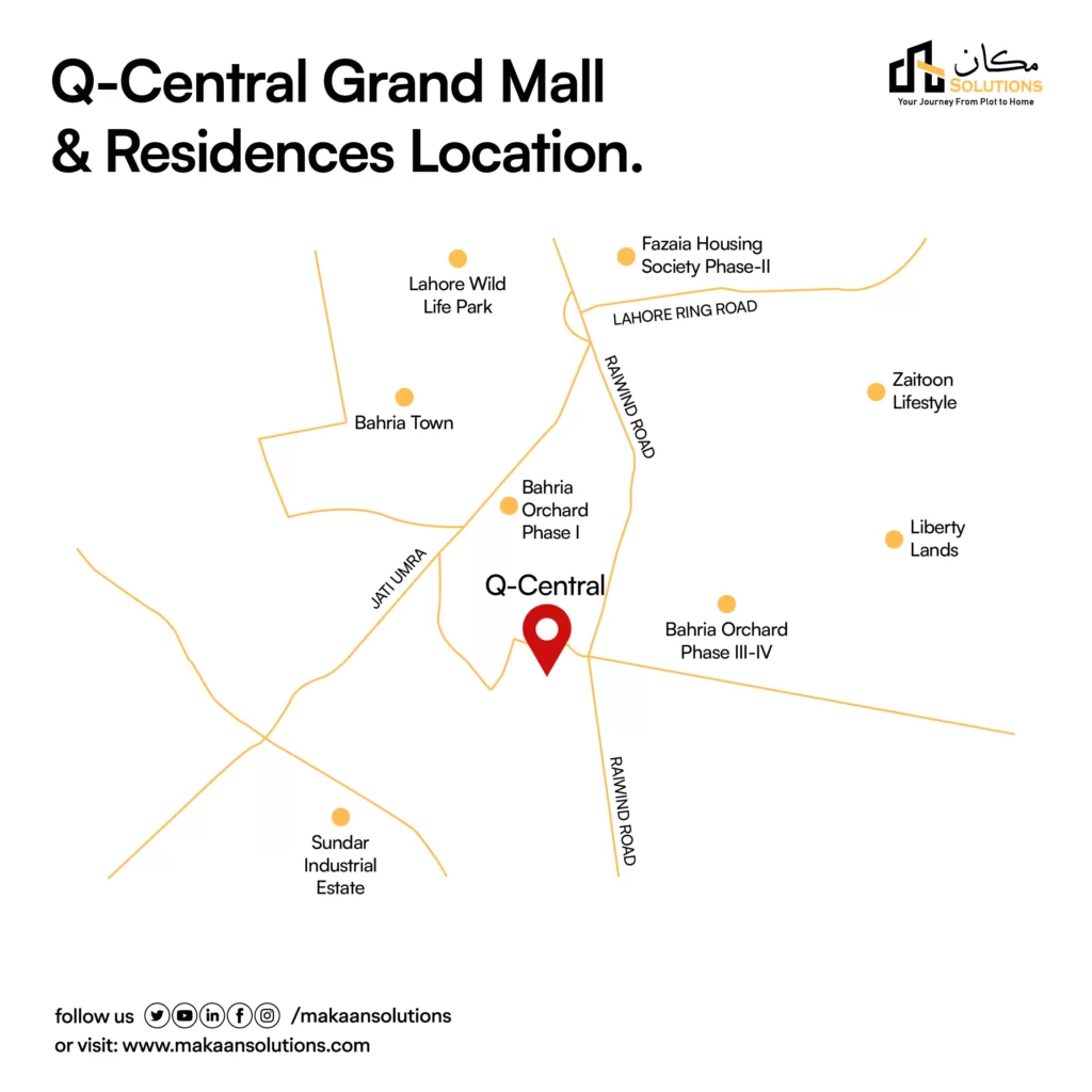 q central grand mall location