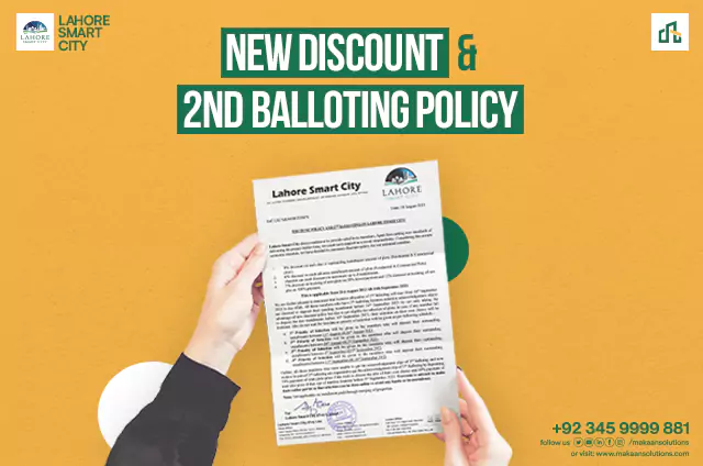 lahore smart city new discount policy