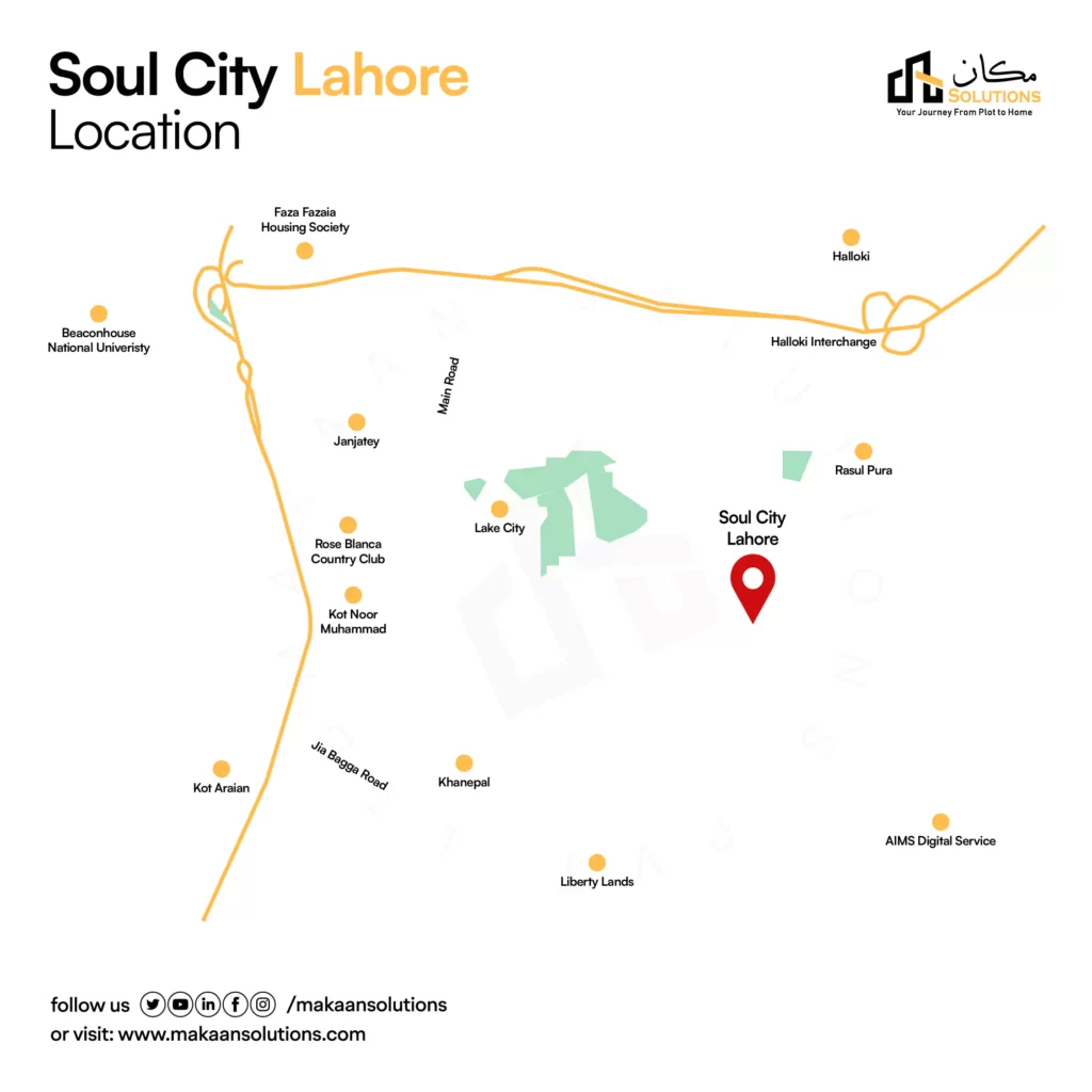 soul city lahore location