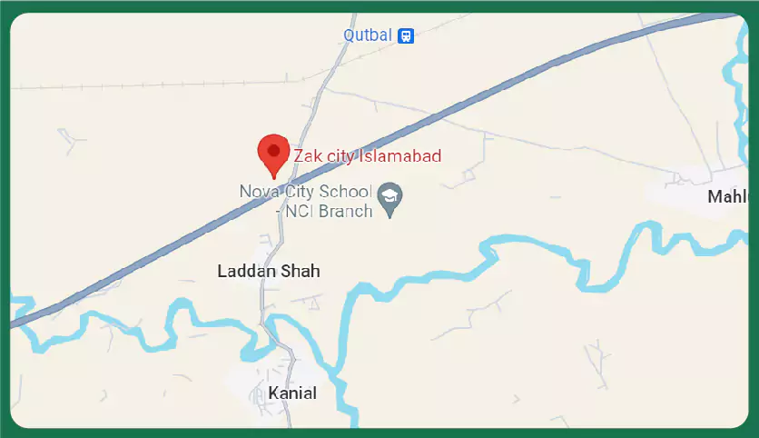 zak city islamabad map