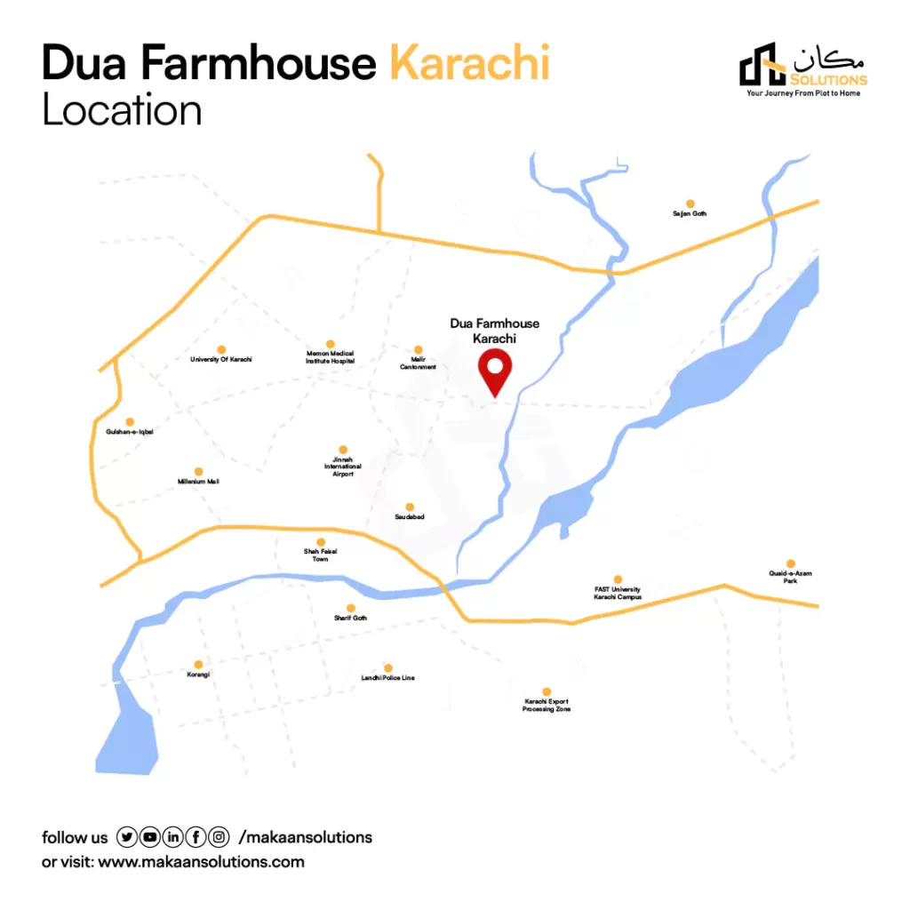 dua farmhouse location