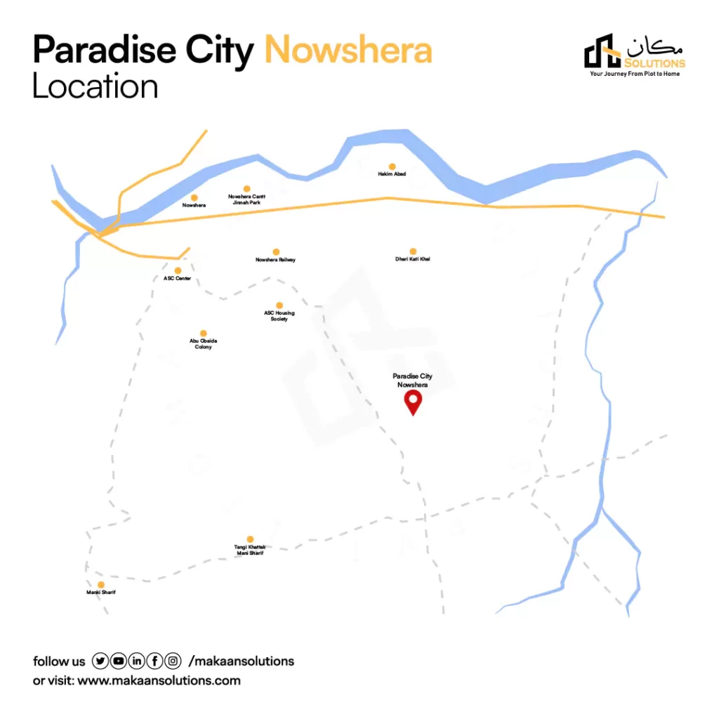 paradise city nowshera location