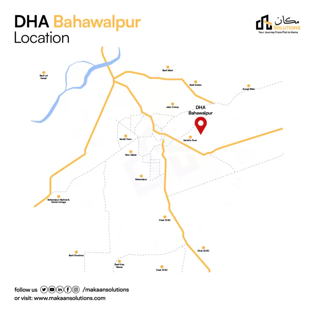 DHA Bahawalpur location