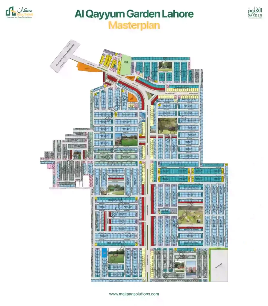 al qayyum gardenn master plan