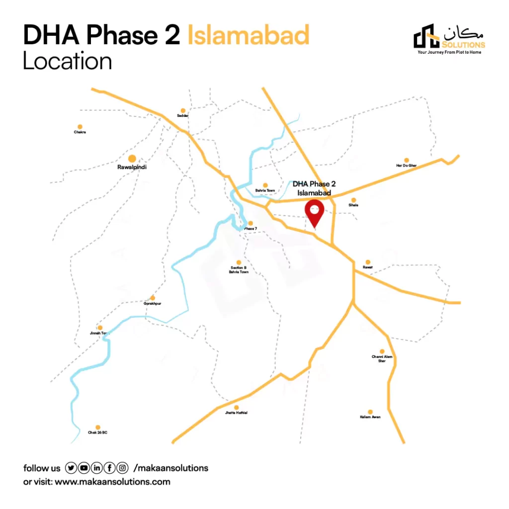 dha 2 Islamabad location