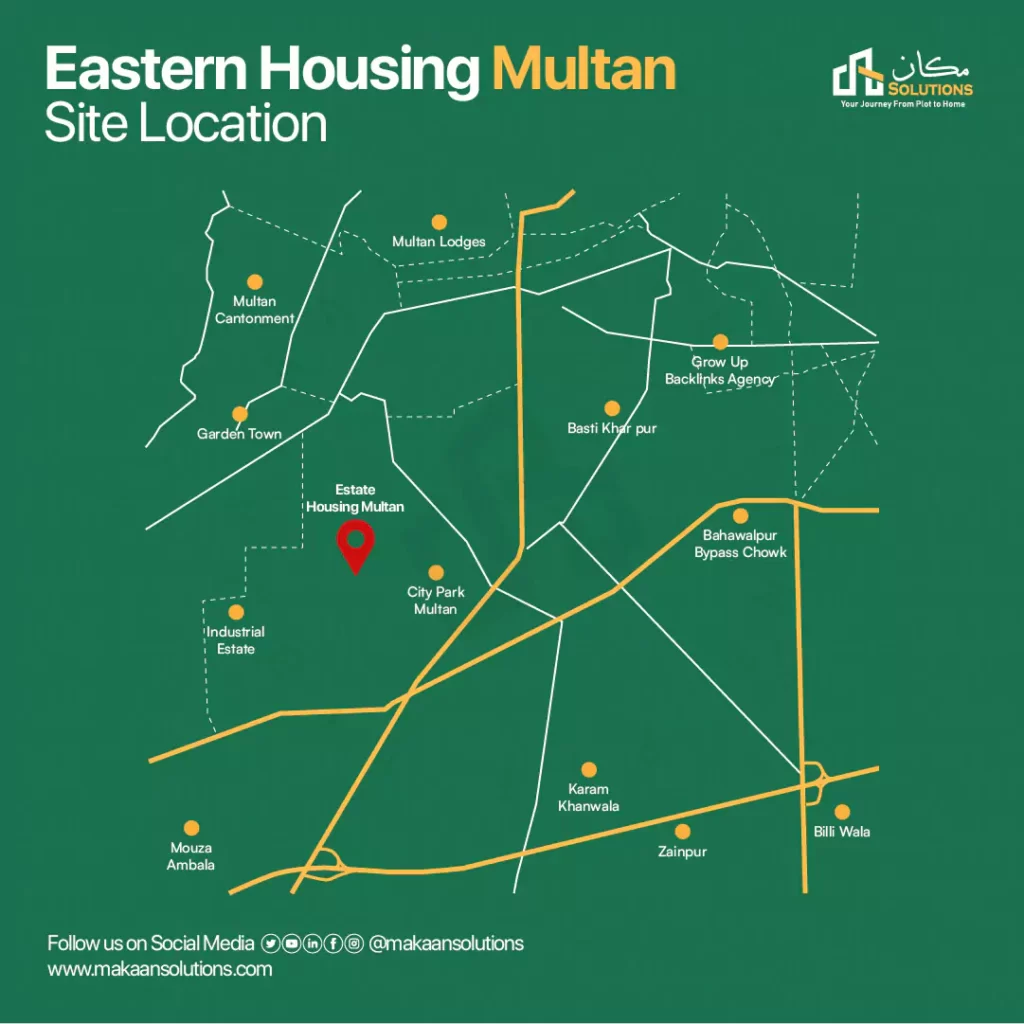 eastern housing multan location