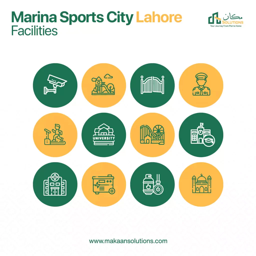 marina sports city facilities