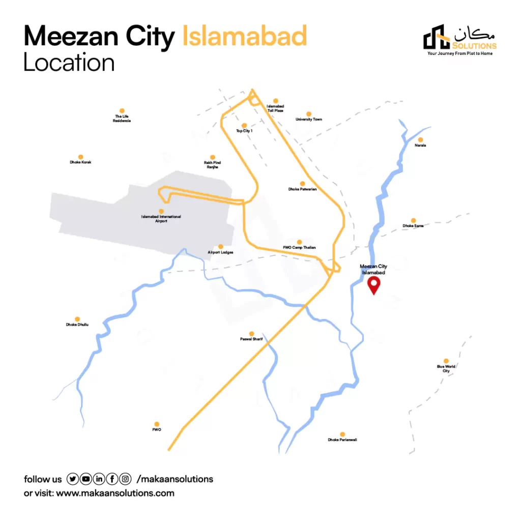 meezan city islamabad location