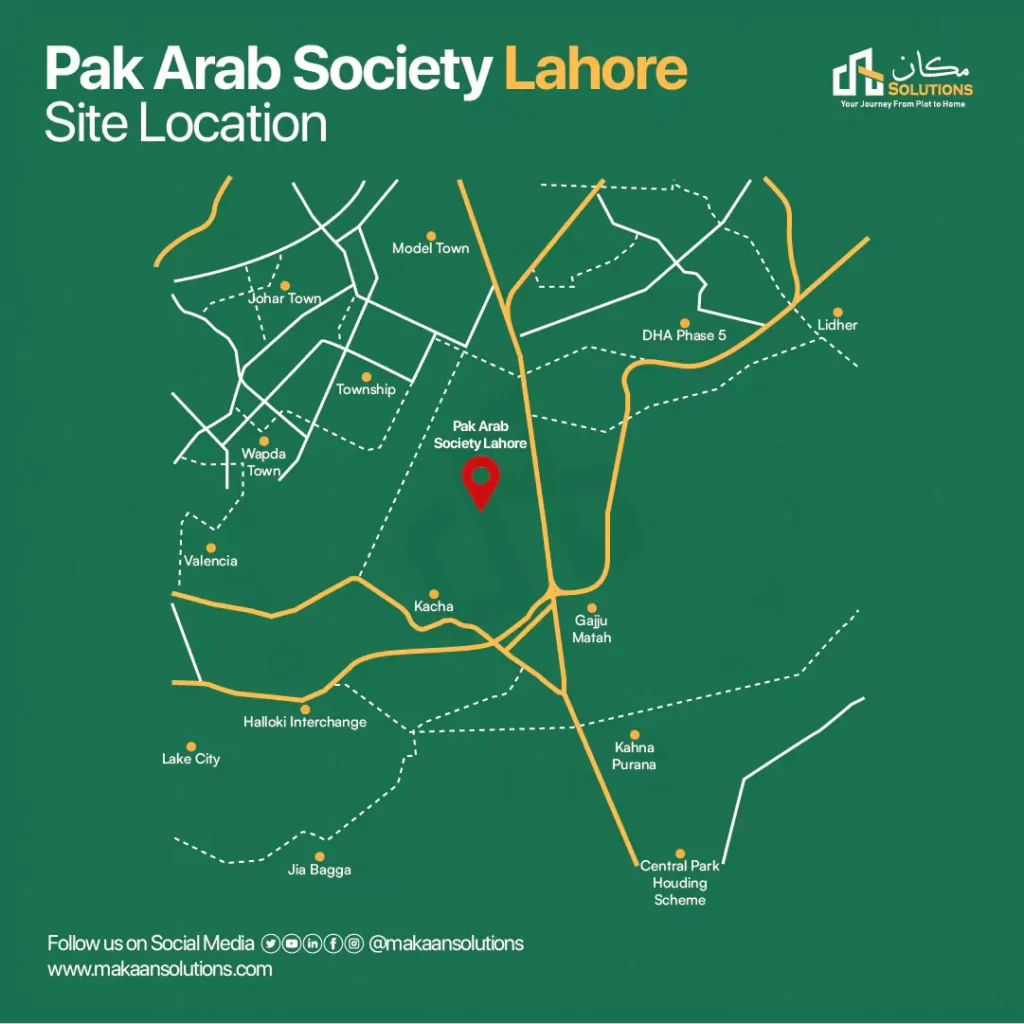 pak arab society location