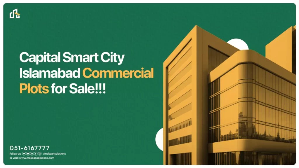 Capital Smart City Islamabad Commercial Plots for Sale