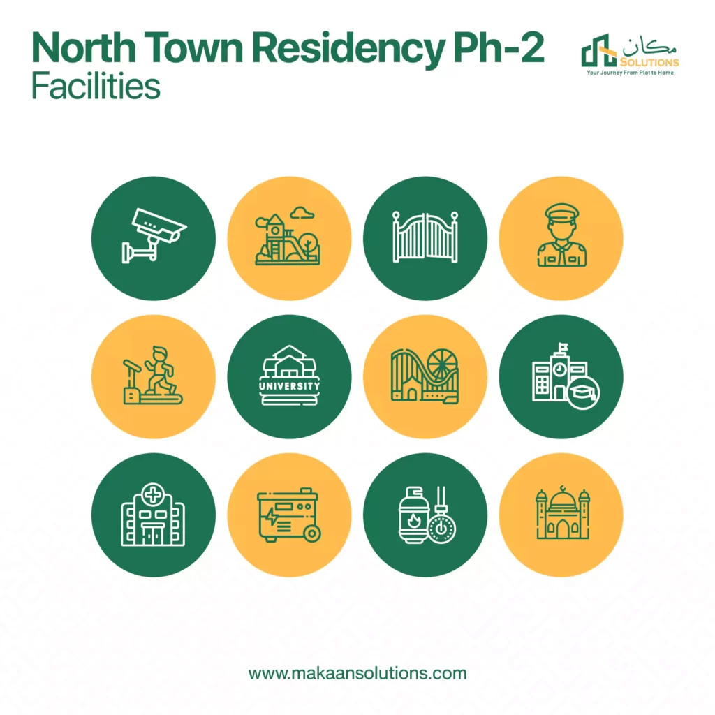 north town residency phase 2 facilities