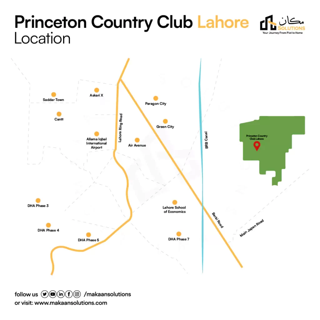 princeton country club and farms location