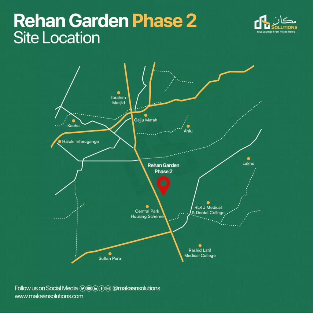 rehan garden phase 2 location