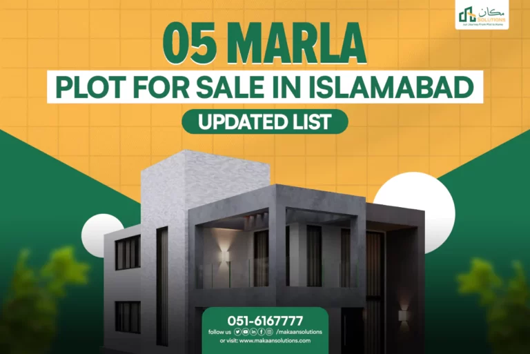 5 Marla Plot for Sale in Islamabad: Updated List