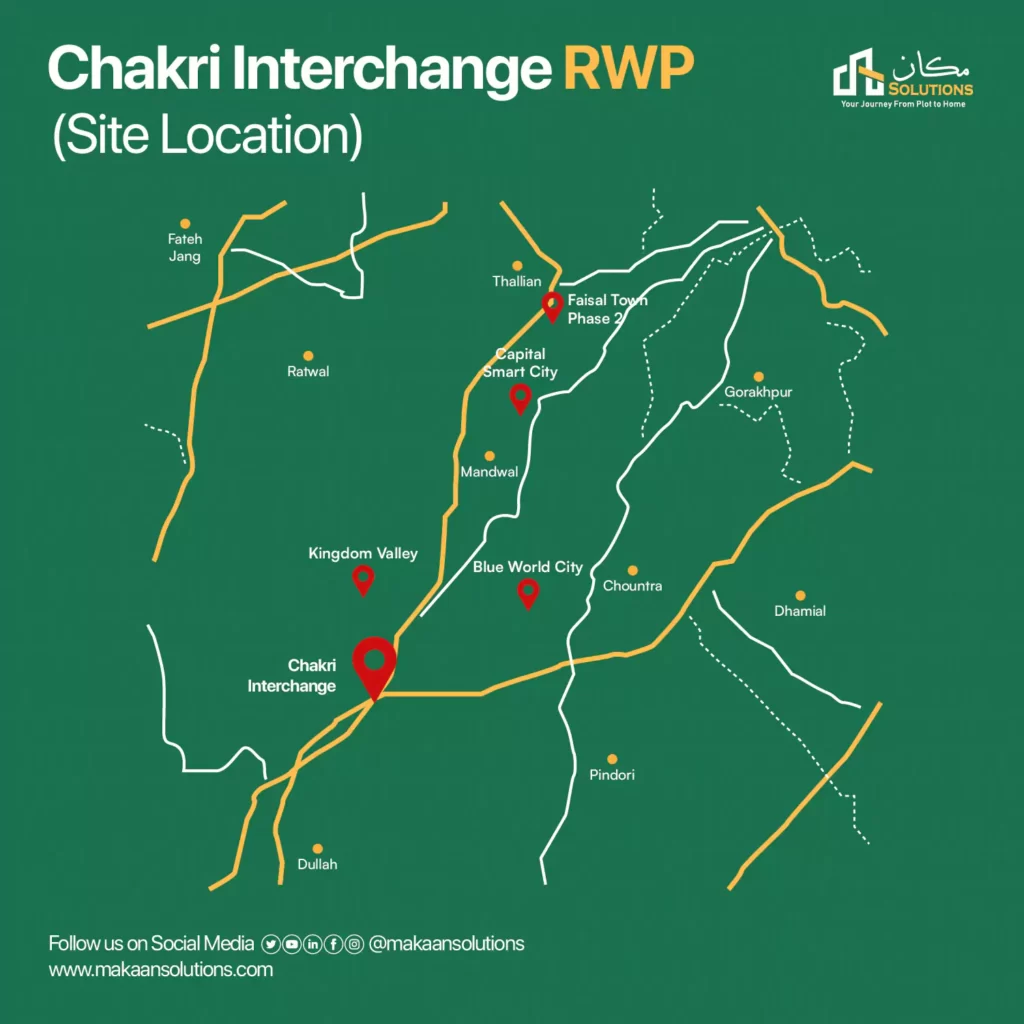 Chakri Interchange Location