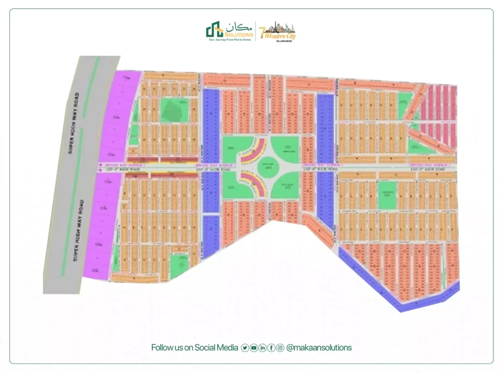 7 wonders city islamabad master plan