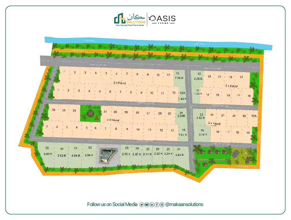 oasis farms islamabad master plan