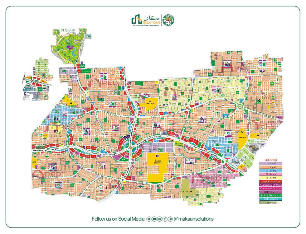 dha multan master plan