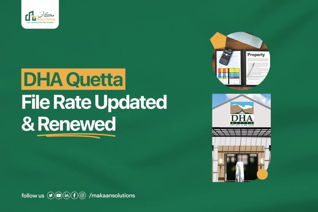 dha quetta file rate updated and renewed