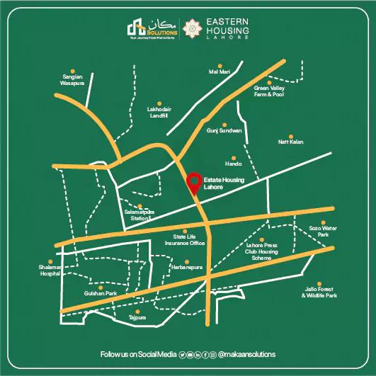 eastern housing lahore location