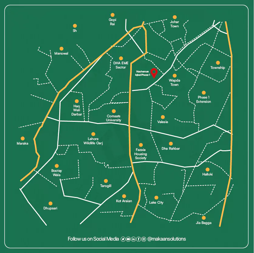 nasheman iqbal phase 1 location