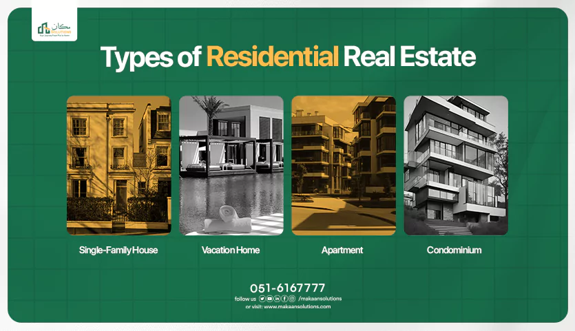 types of residential real estate