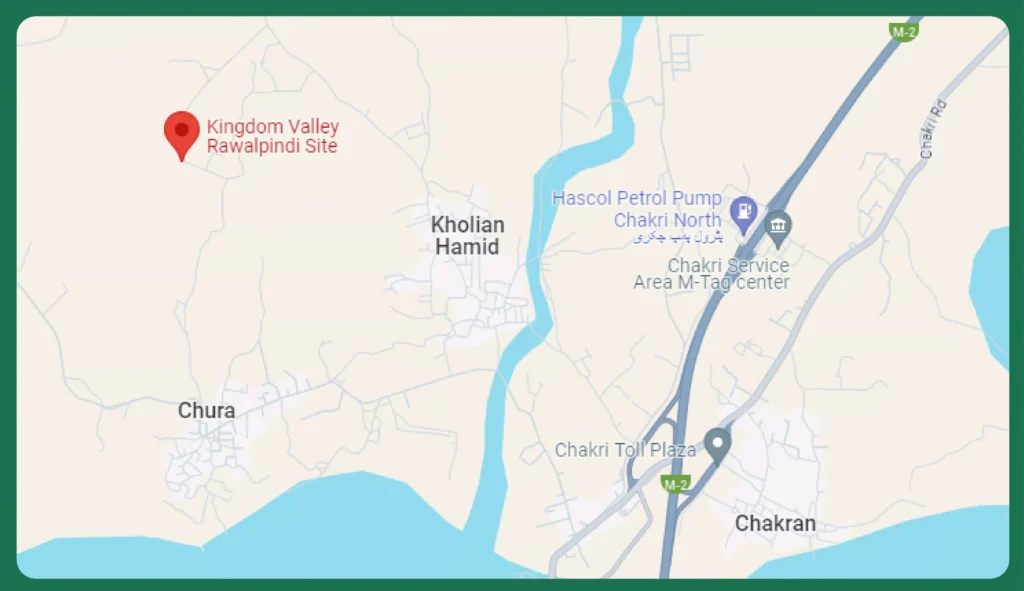 kingdom valley islamabad location map