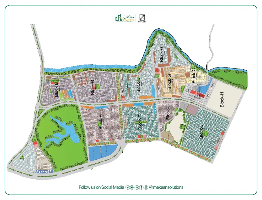 capital smart city executive block master plan