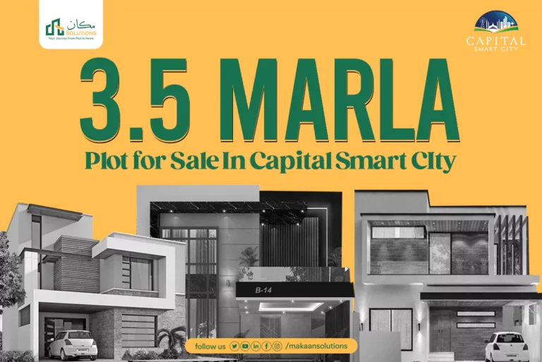 capital smart city 3.5 marla plot for sale